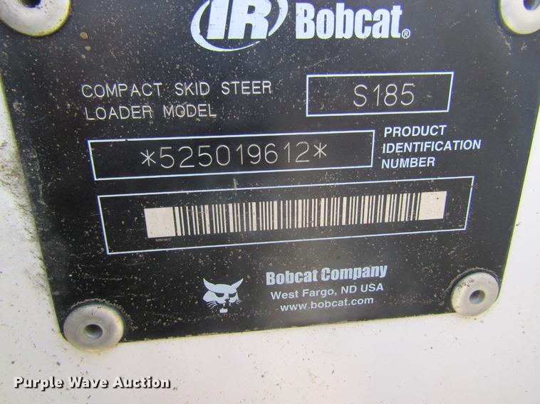 image for item DC4385 2005 Bobcat S185 skid steer