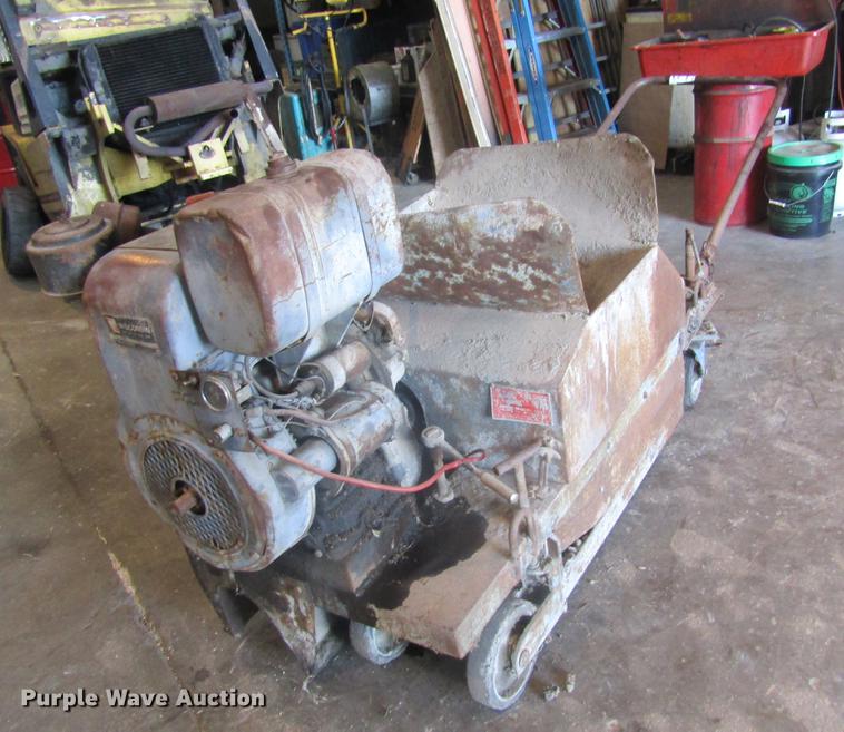 image for item DC4391 Curber Mfg 606W curb machine