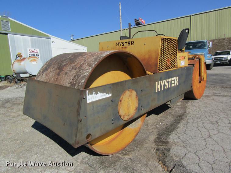 image for item DC4393 1980 Hyster C350C double drum roller