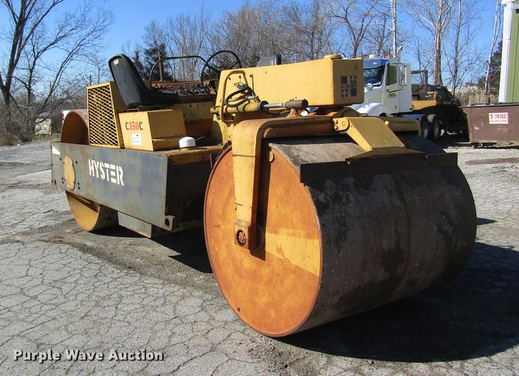 image for item DC4393 1980 Hyster C350C double drum roller