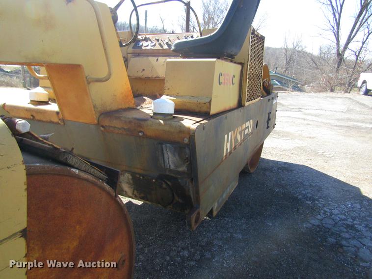 image for item DC4393 1980 Hyster C350C double drum roller