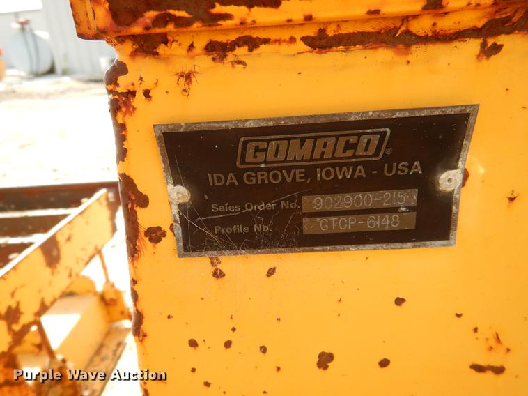 image for item DC5967 Gomaco GT-6200 curb and gutter machine