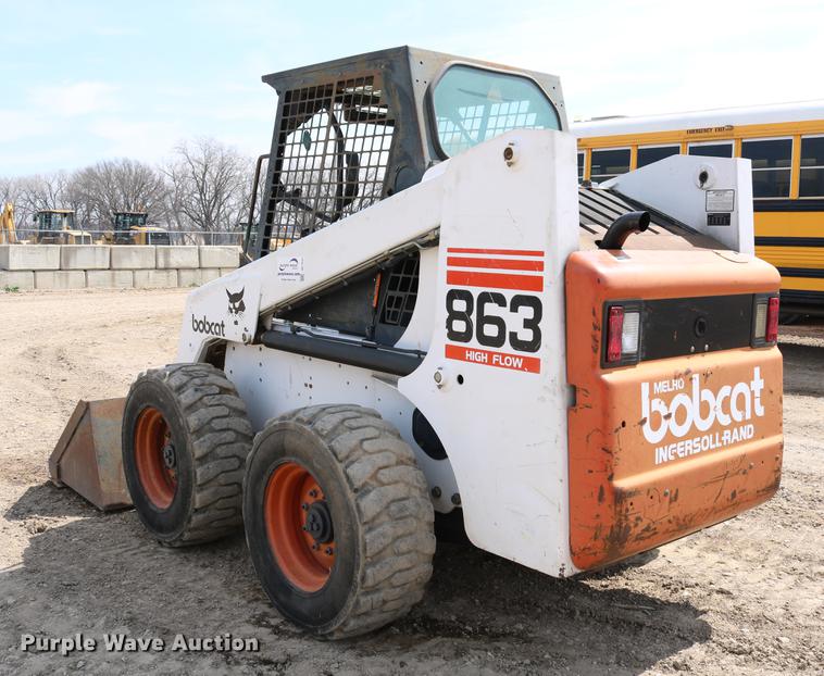 image for item DC7643 1998 Bobcat 863 skid steer