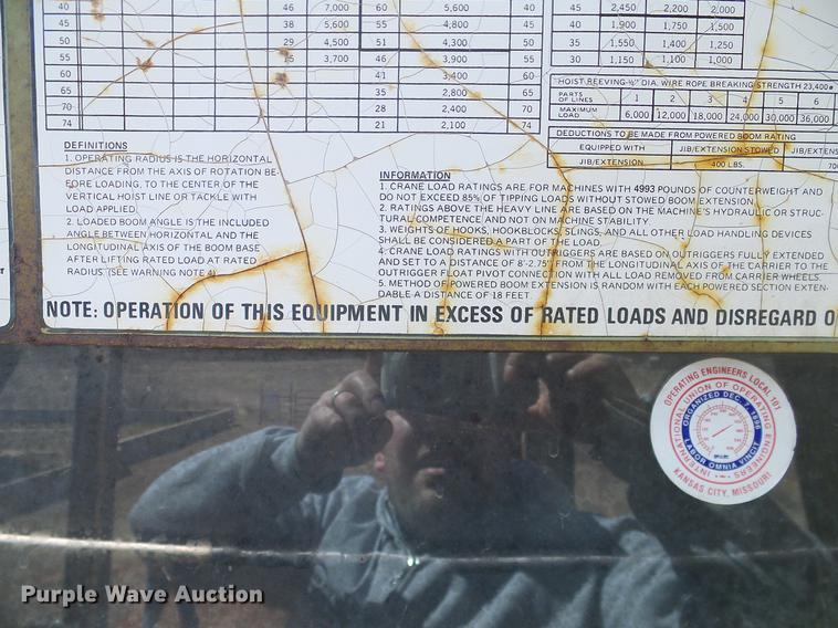 image for item DD1327 1979 Omega 18 crane
