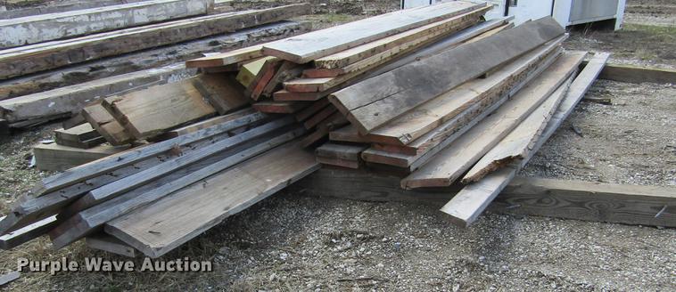 image for item DD2723 (57) pieces of lumber