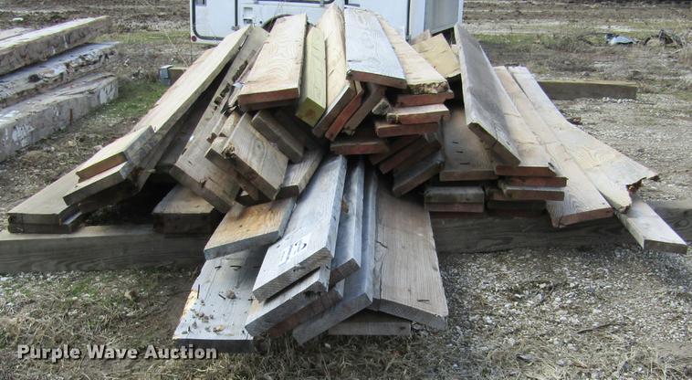 image for item DD2723 (57) pieces of lumber
