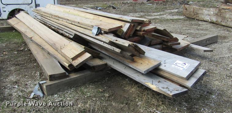 image for item DD2723 (57) pieces of lumber