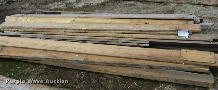image for item DD2723 (57) pieces of lumber
