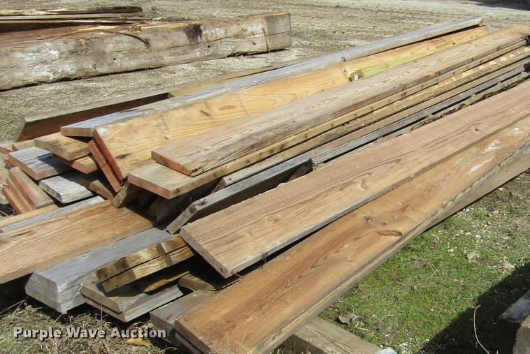 image for item DD2723 (57) pieces of lumber