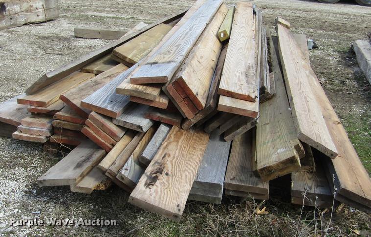 image for item DD2723 (57) pieces of lumber