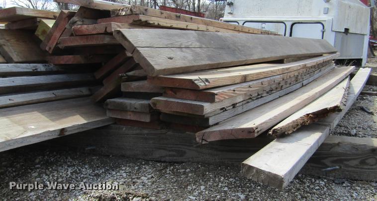 image for item DD2723 (57) pieces of lumber