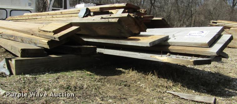 image for item DD2723 (57) pieces of lumber