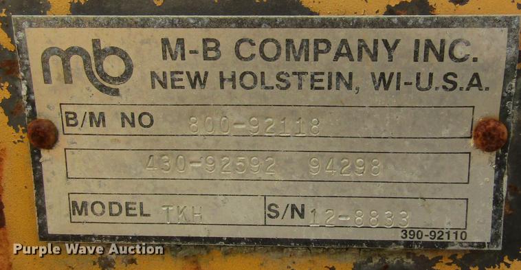 image for item DD2725 (2) M-B Company TKH brooms