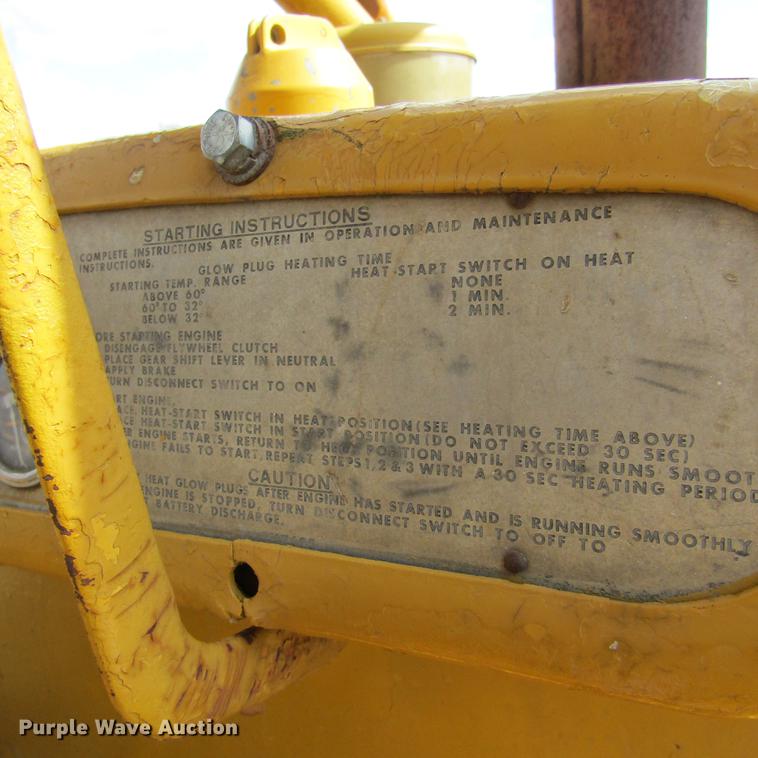 image for item DD2726 1965 Caterpillar D6B dozer