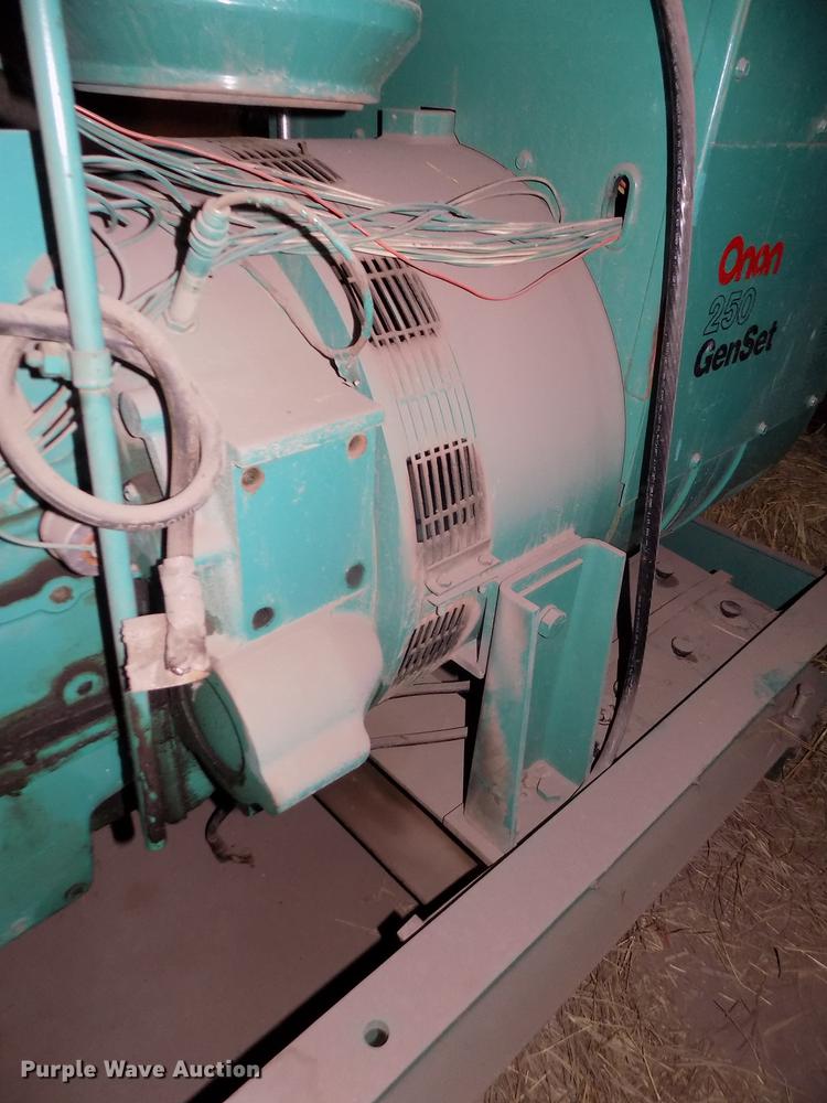 image for item DD2814 Onan 250ODFM-17R/27619N generator