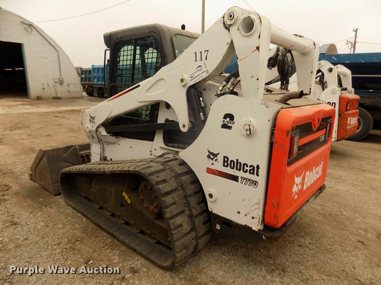 image for item DD2821 2012 Bobcat T770 skid steer