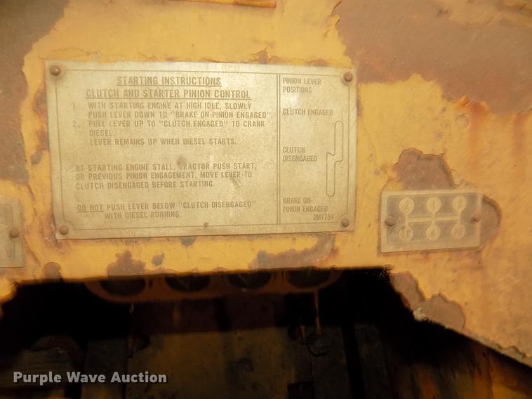 image for item DD2837 Caterpillar 933 track loader