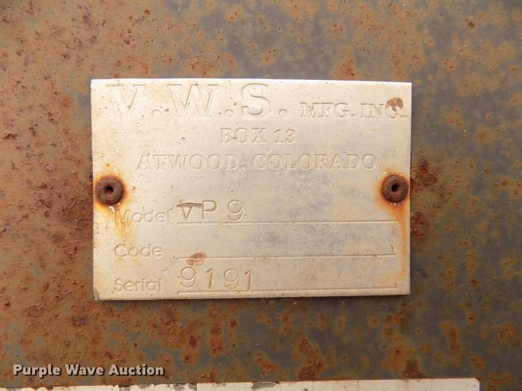 image for item DD2841 Rylind VP9 snow plow