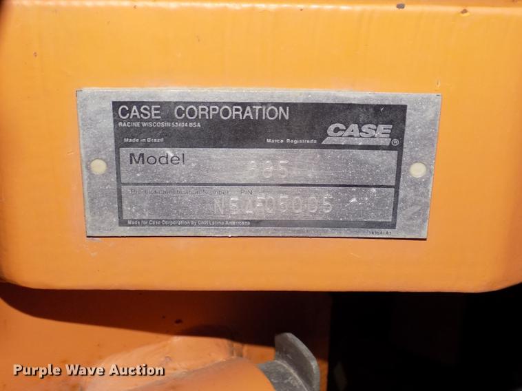image for item DD2842 2005 Case 885 motor grader