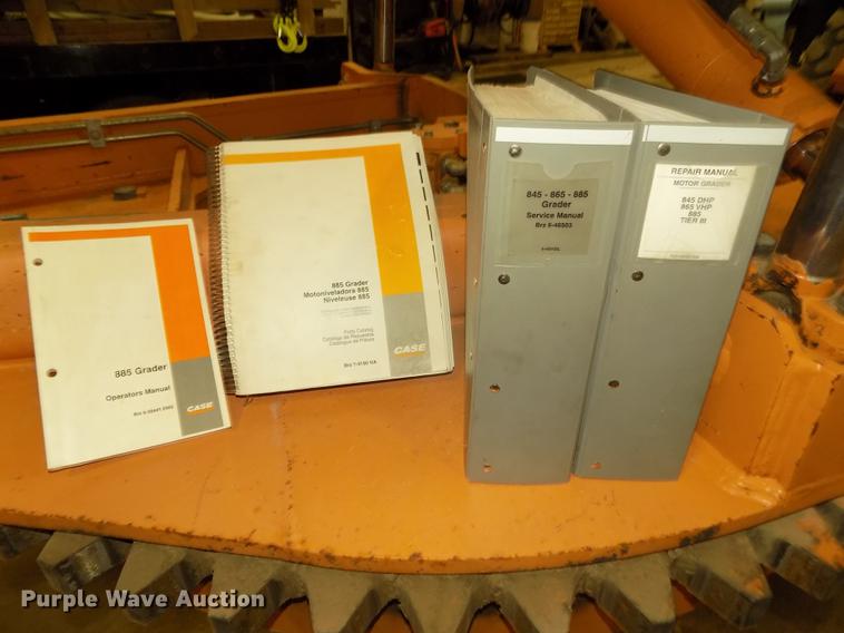 image for item DD2842 2005 Case 885 motor grader