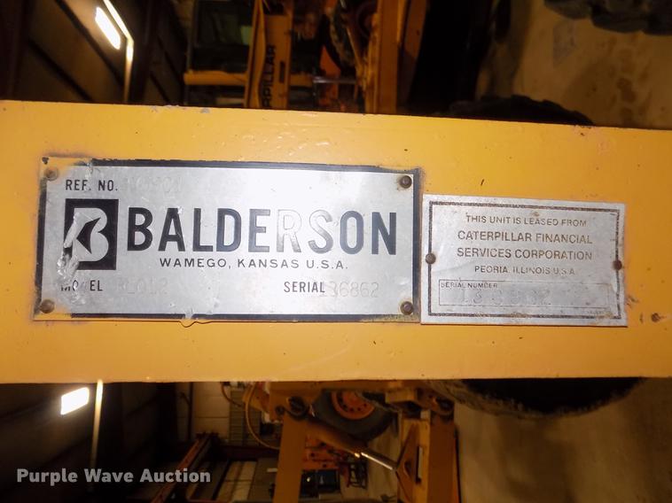 image for item DD2844 1985 Caterpillar 140G motor grader