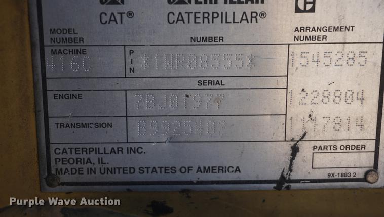 image for item DE3164 1999 Caterpillar 416C IT backhoe