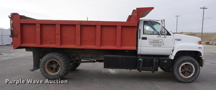 image for item DE3197 1991 Chevrolet Kodiak dump truck