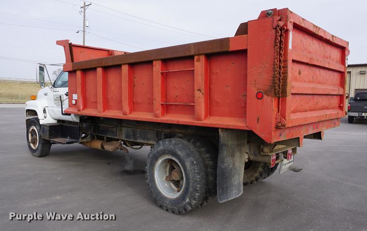 image for item DE3197 1991 Chevrolet Kodiak dump truck