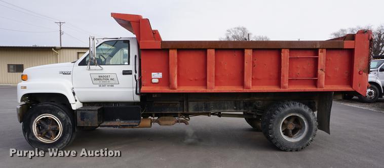 image for item DE3197 1991 Chevrolet Kodiak dump truck