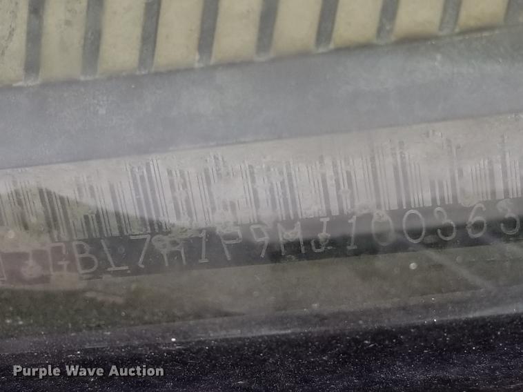 image for item DE3197 1991 Chevrolet Kodiak dump truck