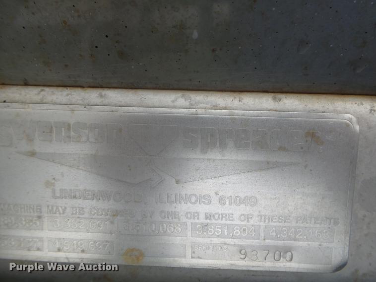 image for item DE3591 Swenson stainless steel spreader