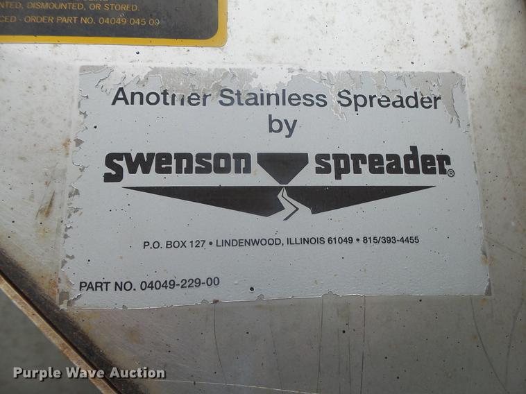 image for item DE3591 Swenson stainless steel spreader