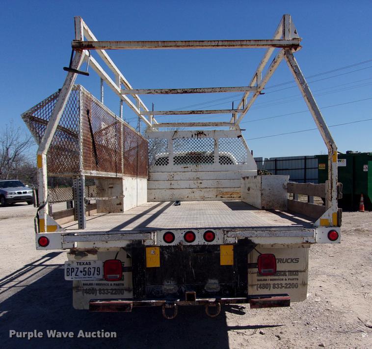 image for item DK9904 2011 Ford F550 Super Duty Crew Cab flatbed truck