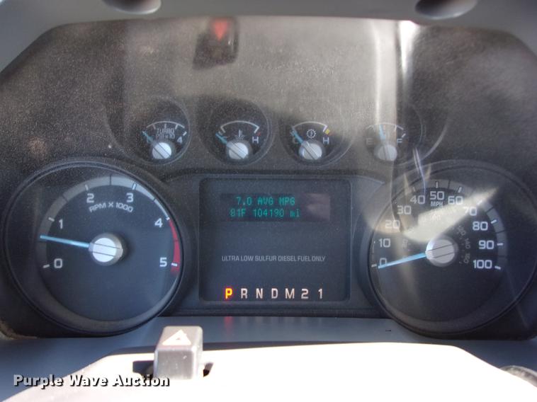 image for item DK9904 2011 Ford F550 Super Duty Crew Cab flatbed truck