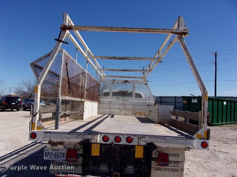image for item DK9904 2011 Ford F550 Super Duty Crew Cab flatbed truck