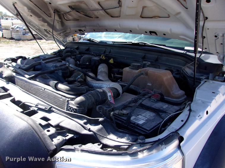 image for item DK9904 2011 Ford F550 Super Duty Crew Cab flatbed truck