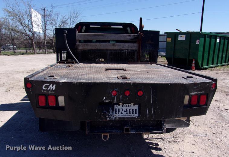 image for item DK9905 2011 Ford F550 Super Duty Crew Cab flatbed truck