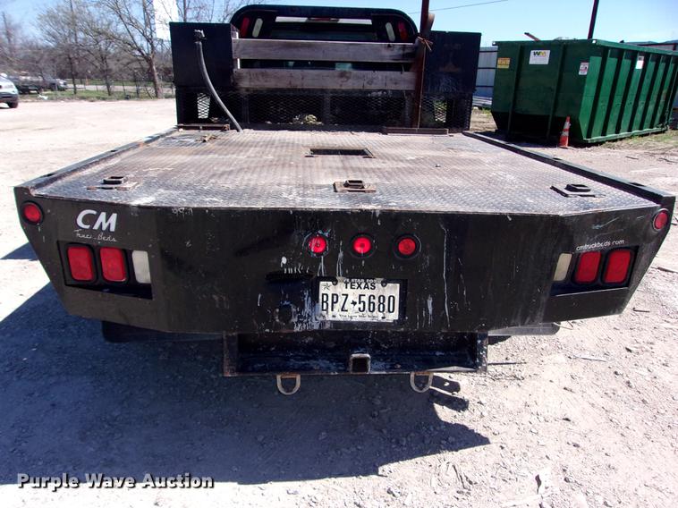 image for item DK9905 2011 Ford F550 Super Duty Crew Cab flatbed truck
