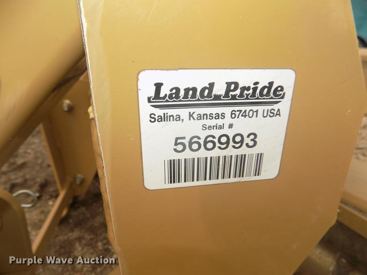 image for item DO9018 Land Pride SR2672 powered rake