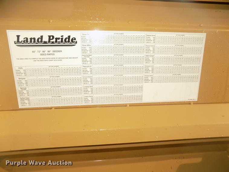 image for item DO9020 Land Pride APS1572 seeder