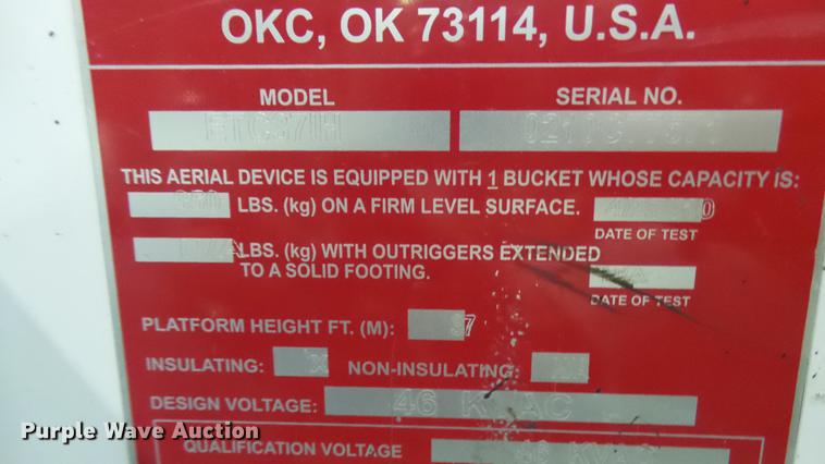 image for item DP9573 2009 Ford F550 Super Duty XL bucket truck