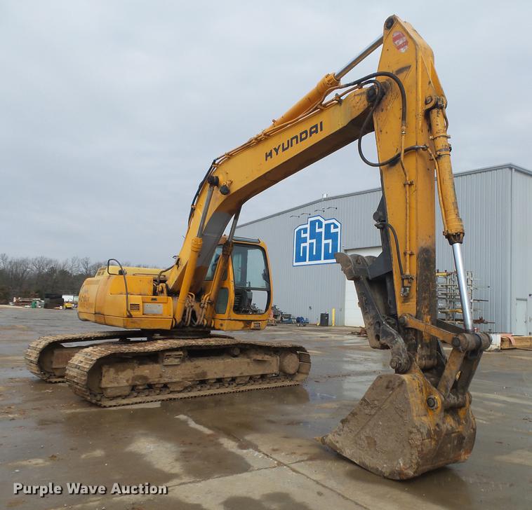 image for item DS9560 1998 Hyundai R210LC-3 excavator