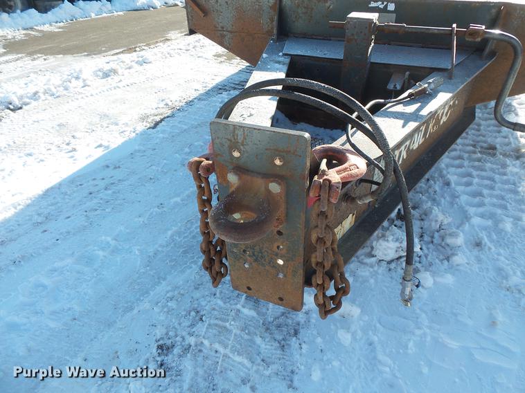 image for item DV9589 2002 Trail King TK50-2600 equipment trailer