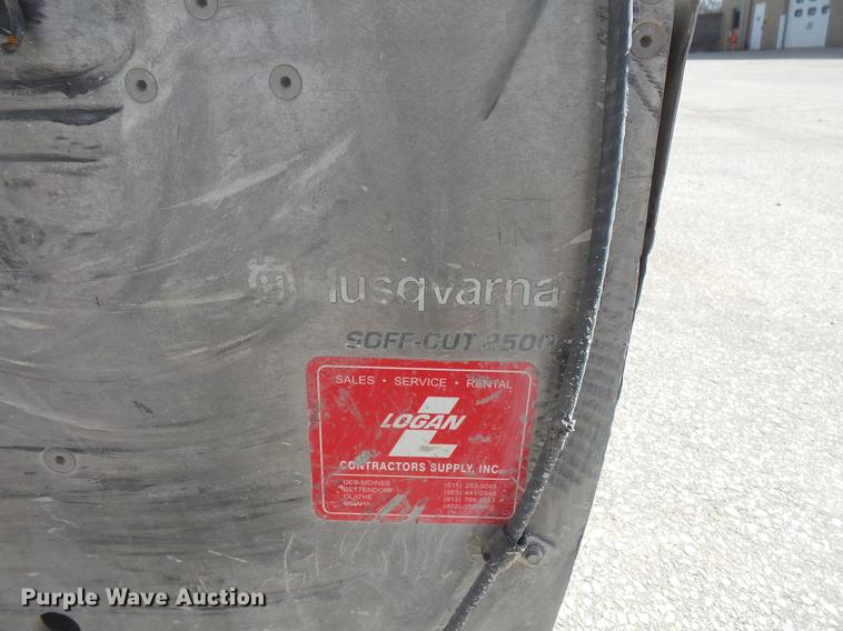 image for item DV9605 Husqvarna 2500 concrete saw