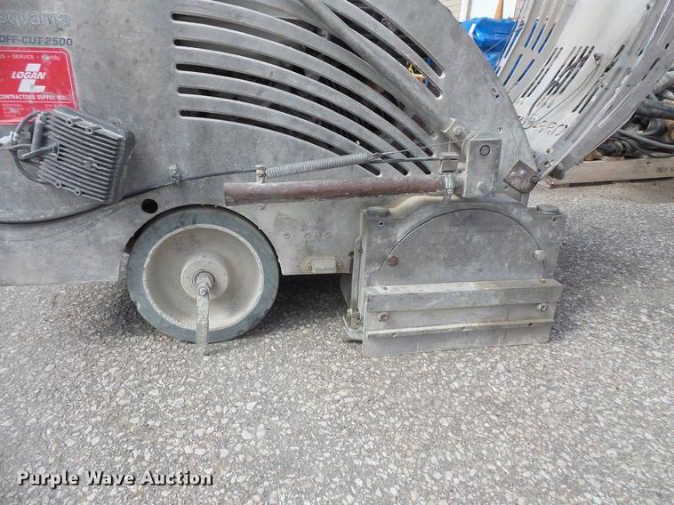 image for item DV9606 Husqvarna Soff-Cut 2500 concrete saw