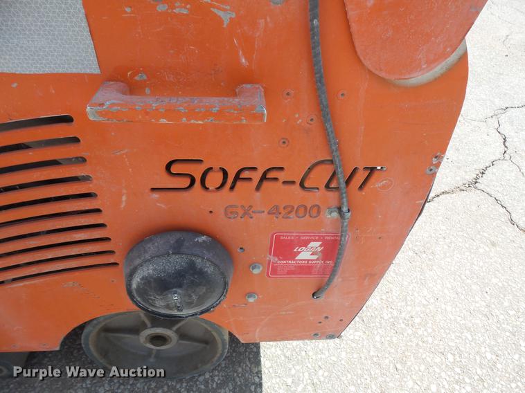 image for item DV9608 Husqvarna Soff-Cut GX4200 concrete saw