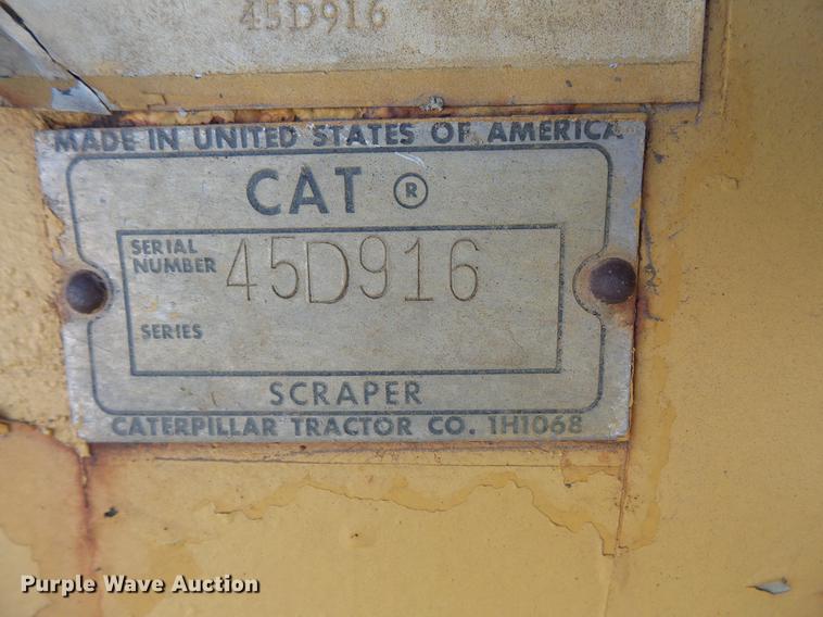 image for item DV9619 Caterpillar 435 scraper