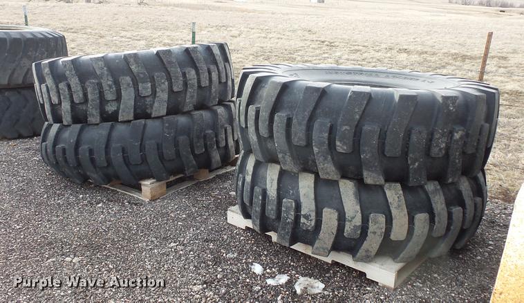 image for item DV9670 (4) Power King 23.5-25 loader tires