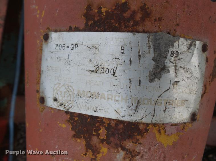 image for item DV9674 Monarch 206-GP pump