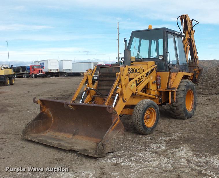 image for item DV9675 1979 Case 580C backhoe